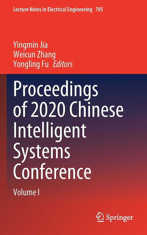 Front cover_Proceedings Of 2020 Chinese Intelligent Systems Conference