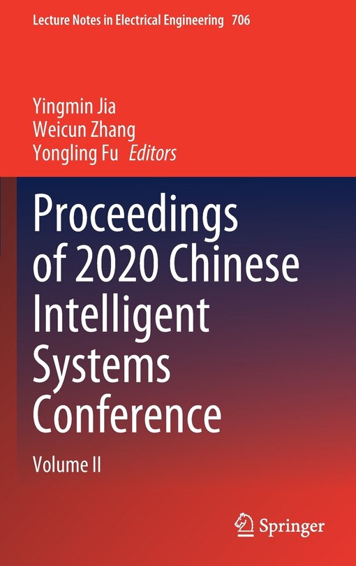Couverture_Proceedings Of 2020 Chinese Intelligent Systems Conference