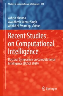 Front cover_Recent Studies On Computational Intelligence