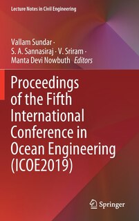 Couverture_Proceedings Of The Fifth International Conference In Ocean Engineering (icoe2019)