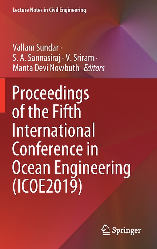 Couverture_Proceedings Of The Fifth International Conference In Ocean Engineering (icoe2019)