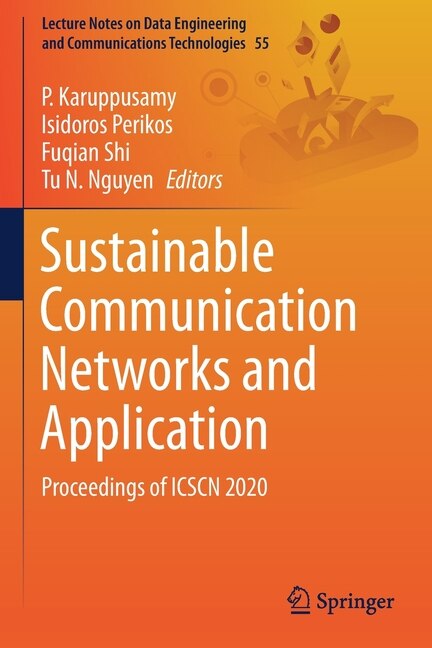 Couverture_Sustainable Communication Networks And Application