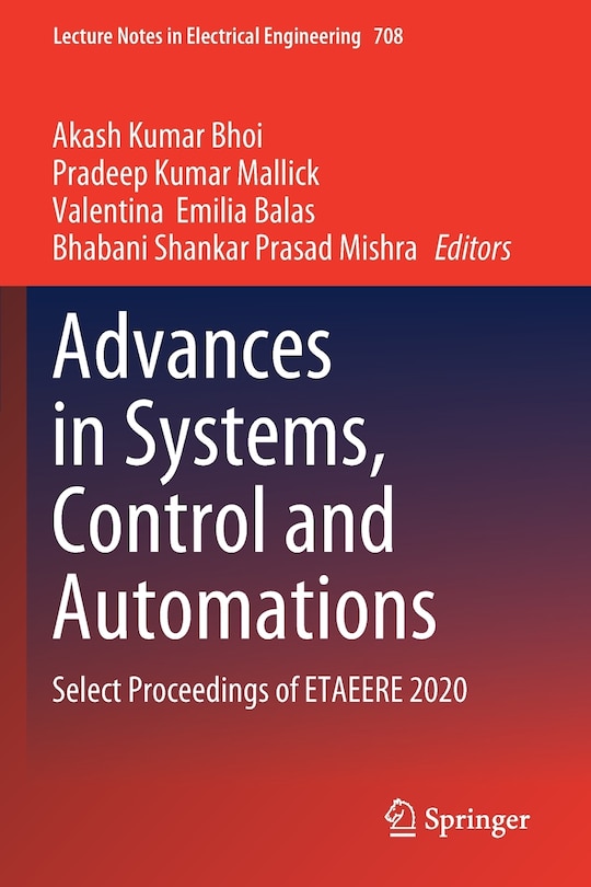 Front cover_Advances in Systems, Control and Automations