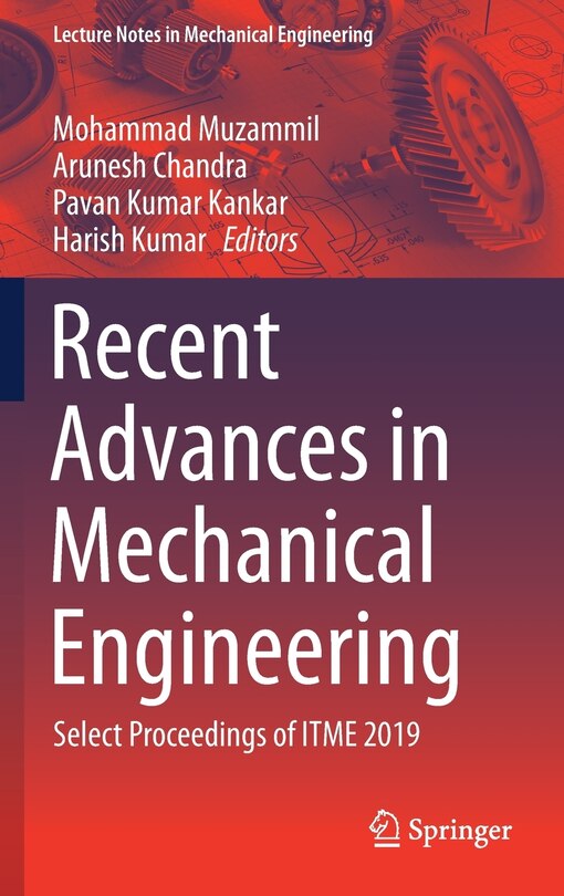 Front cover_Recent Advances In Mechanical Engineering