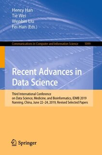 Couverture_Recent Advances in Data Science