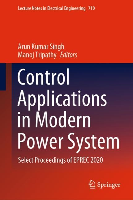 Front cover_Control Applications In Modern Power System