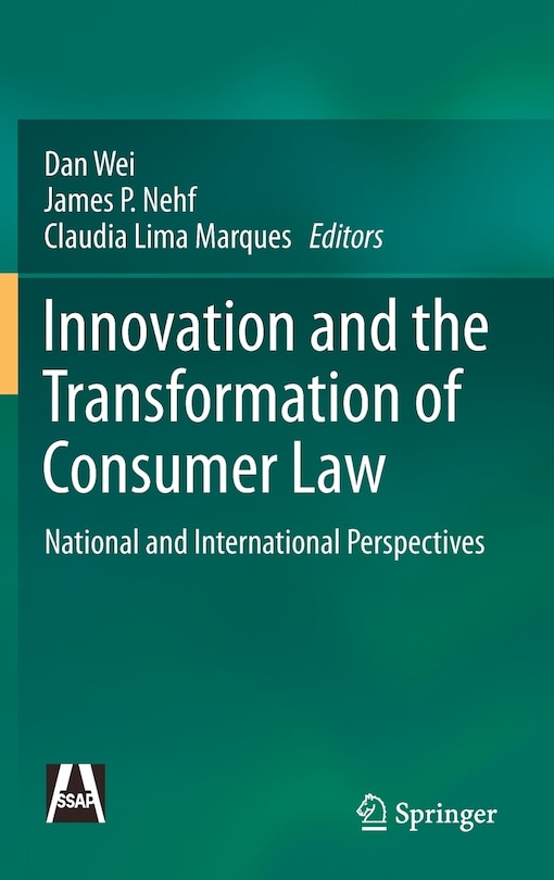 Couverture_Innovation And The Transformation Of Consumer Law