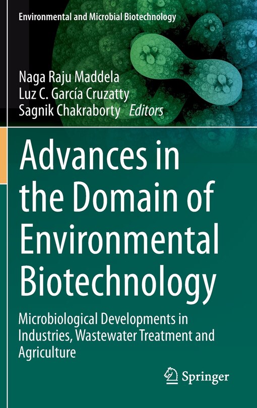 Couverture_Advances In The Domain Of Environmental Biotechnology