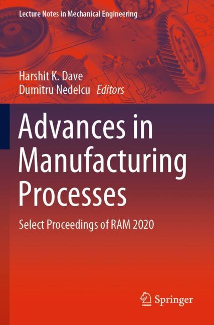Couverture_Advances In Manufacturing Processes