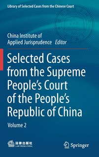 Front cover_Selected Cases From The Supreme People's Court Of The People's Republic Of China
