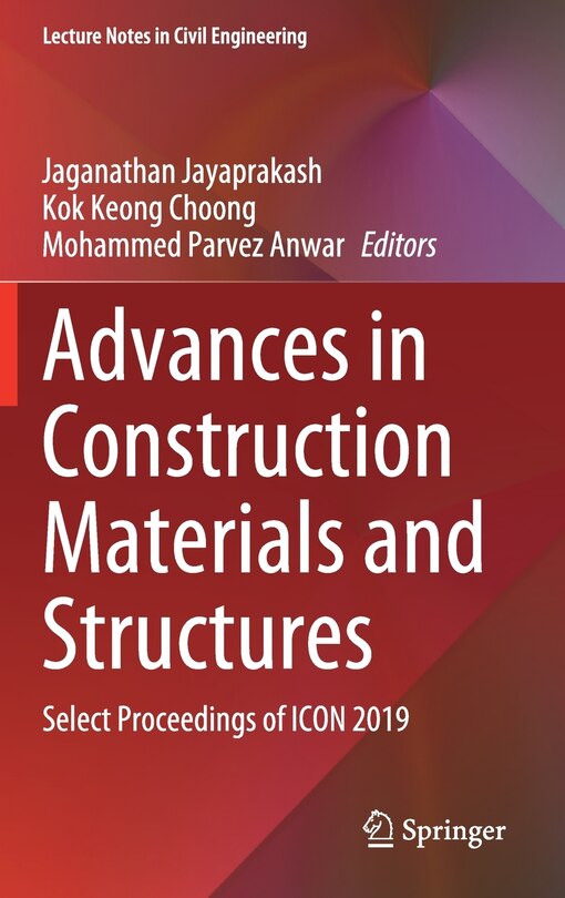 Couverture_Advances In Construction Materials And Structures