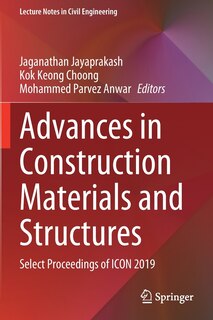Couverture_Advances In Construction Materials And Structures