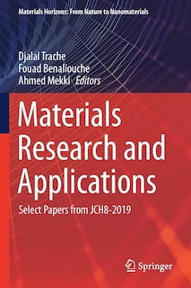 Couverture_Materials Research And Applications