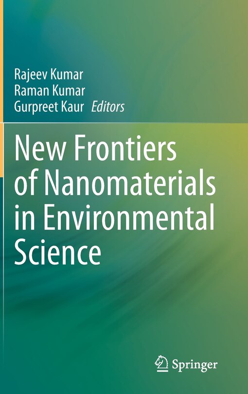 Couverture_New Frontiers Of Nanomaterials In Environmental Science