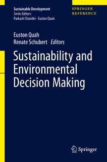 Front cover_Sustainability And Environmental Decision Making