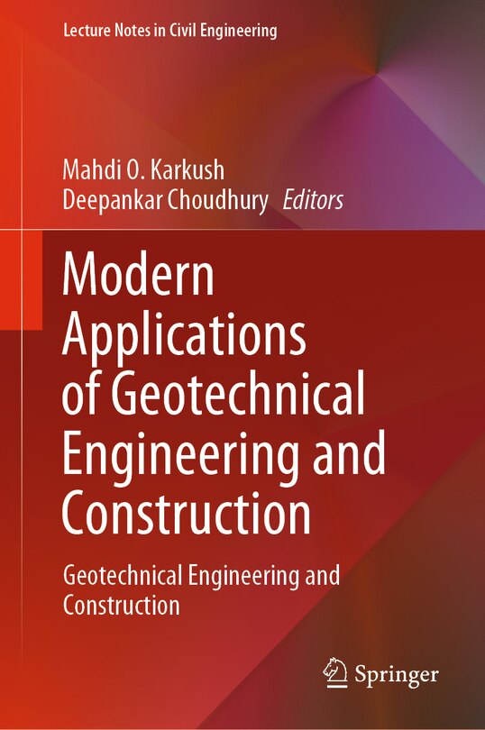 Front cover_Modern Applications Of Geotechnical Engineering And Construction