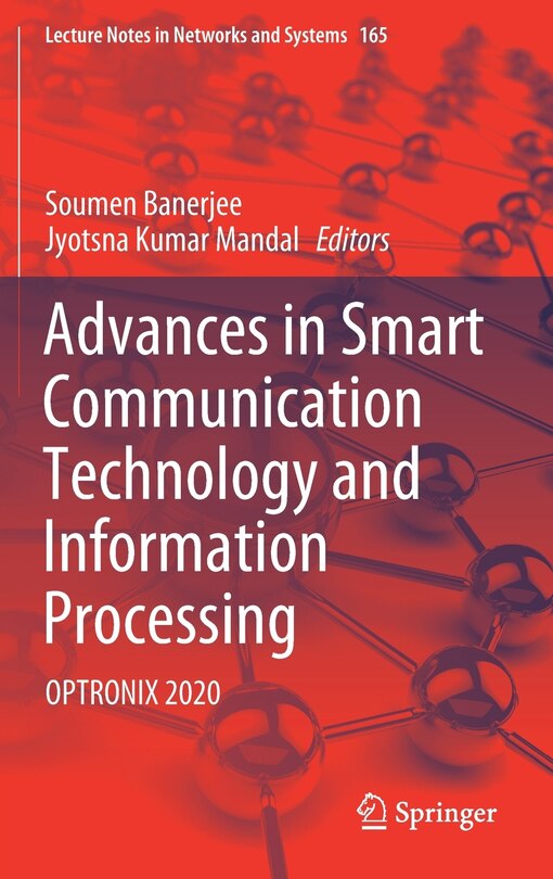 Couverture_Advances In Smart Communication Technology And Information Processing
