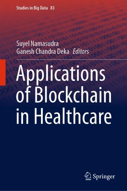 Couverture_Applications Of Blockchain In Healthcare