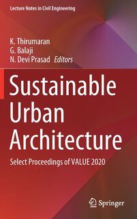 Couverture_Sustainable Urban Architecture