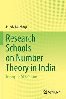 Couverture_Research Schools On Number Theory In India