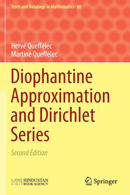 Couverture_Diophantine Approximation And Dirichlet Series