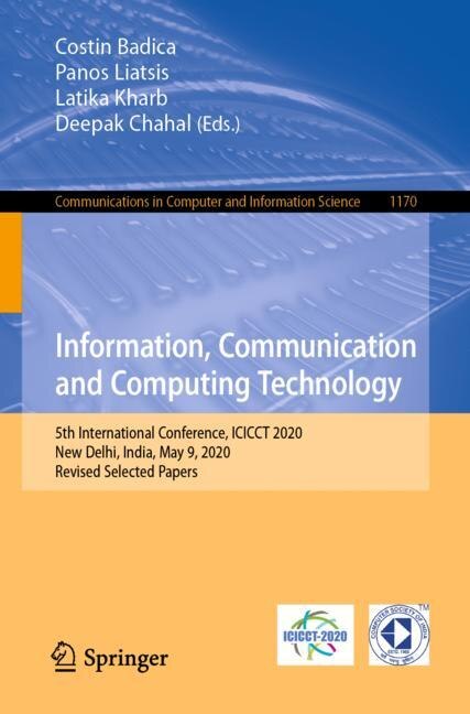 Front cover_Information, Communication And Computing Technology