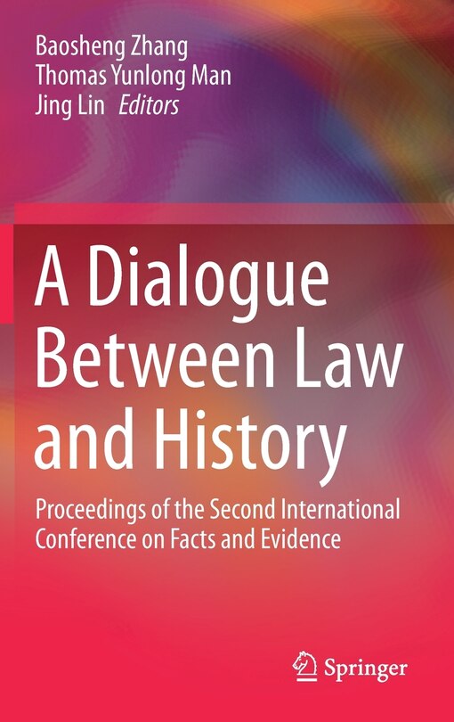 Front cover_A Dialogue Between Law And History