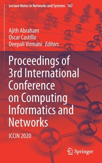 Couverture_Proceedings Of 3rd International Conference On Computing Informatics And Networks