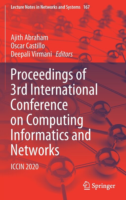 Couverture_Proceedings Of 3rd International Conference On Computing Informatics And Networks