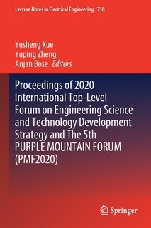 Couverture_Proceedings Of 2020 International Top-level Forum On Engineering Science And Technology Development Strategy And The 5th Purple Mountain Forum (pmf2020)