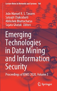 Front cover_Emerging Technologies In Data Mining And Information Security