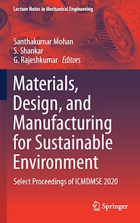 Couverture_Materials, Design, And Manufacturing For Sustainable Environment