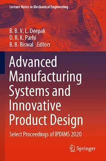 Front cover_Advanced Manufacturing Systems And Innovative Product Design