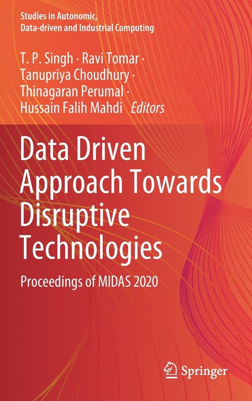 Front cover_Data Driven Approach Towards Disruptive Technologies