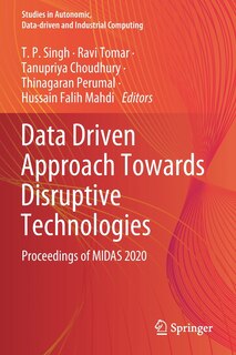Front cover_Data Driven Approach Towards Disruptive Technologies