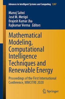 Couverture_Mathematical Modeling, Computational Intelligence Techniques And Renewable Energy