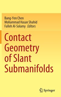 Front cover_Contact Geometry Of Slant Submanifolds