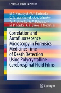 Couverture_Correlation And Autofluorescence Microscopy In Forensics Medicine