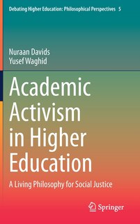 Couverture_Academic Activism in Higher Education