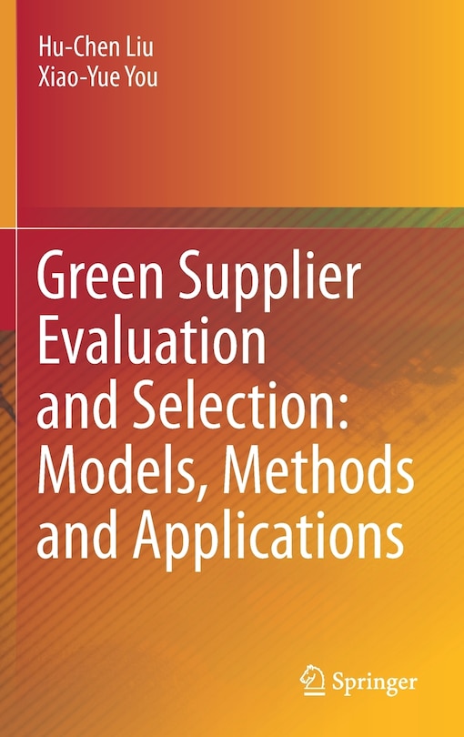 Front cover_Green Supplier Evaluation And Selection
