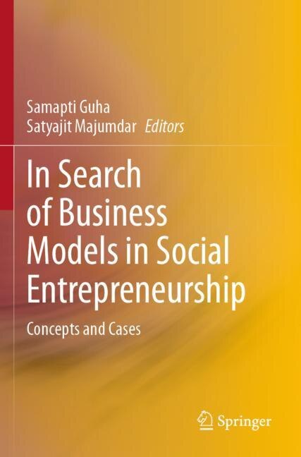Couverture_In Search of Business Models in Social Entrepreneurship