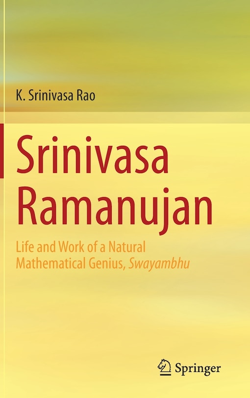 Couverture_Srinivasa Ramanujan