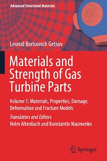Couverture_Materials and Strength of Gas Turbine Parts