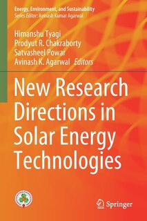 Front cover_New Research Directions in Solar Energy Technologies