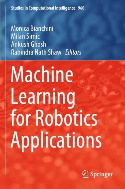 Couverture_Machine Learning for Robotics Applications
