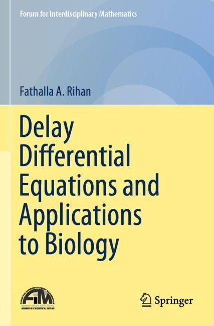 Couverture_Delay Differential Equations and Applications to Biology