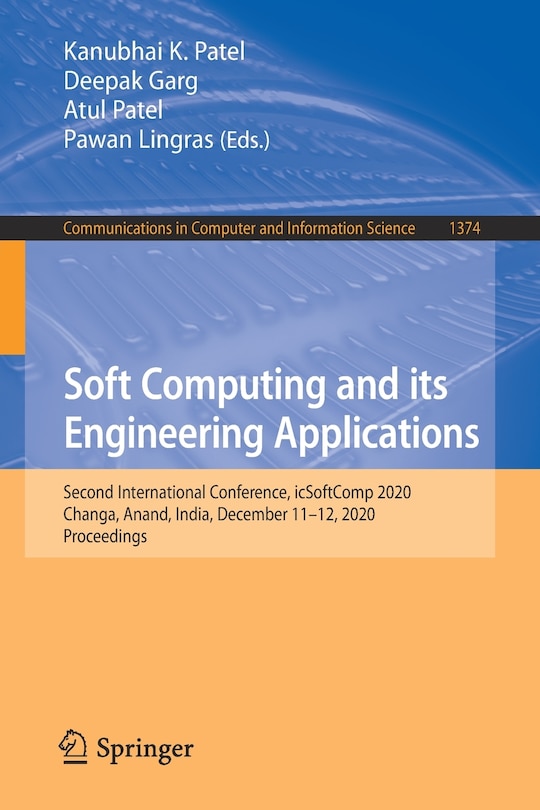 Couverture_Soft Computing and its Engineering Applications