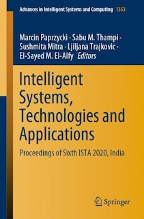 Couverture_Intelligent Systems, Technologies And Applications