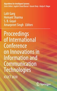 Couverture_Proceedings Of International Conference On Innovations In Information And Communication Technologies