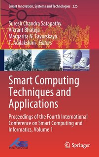 Couverture_Smart Computing Techniques and Applications